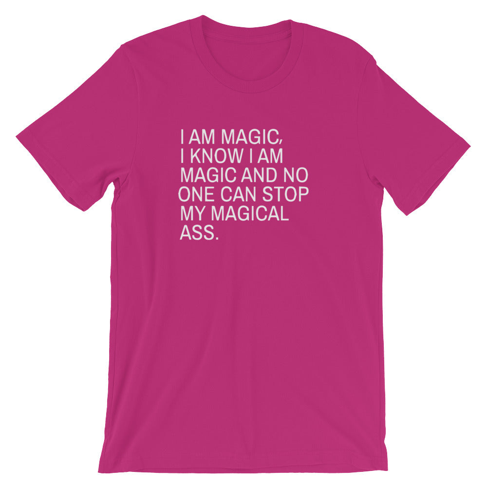 I Am Magic I Know I Am Magic And No One Can Stop My Magical Ass- Premium Tee