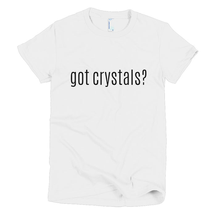 Got Crystals? Woman's Premium Tee