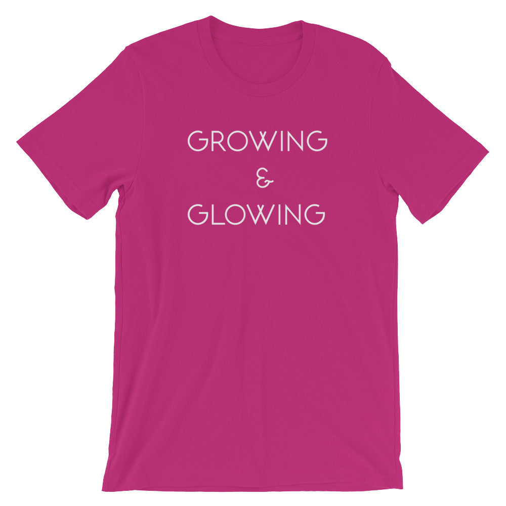 Growing & Glowing- Premium Tee